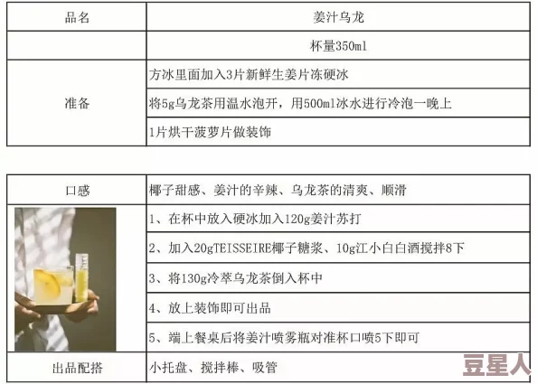 归龙潮饮品全面配方揭秘：最新特色饮品配方汇总及制作秘籍