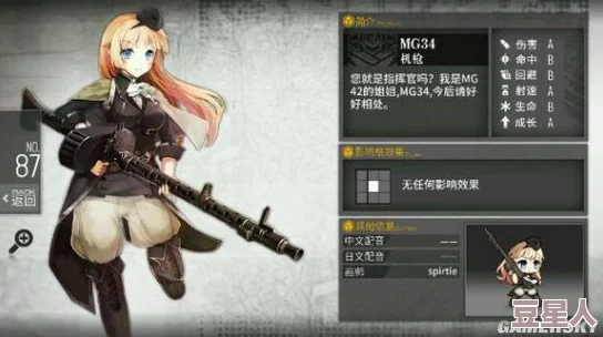 少女前线热门枪械对比：MG34与M1918性价比深度解析