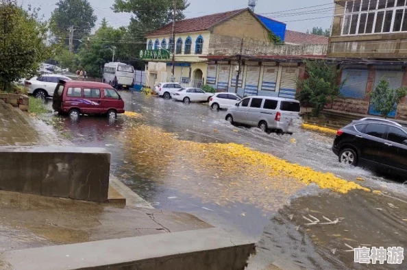 中に突然の大雨一雨宿：面对突如其来的暴雨，我们应如何做好防范与应对措施，以保障人身安全和财产损失最小化？